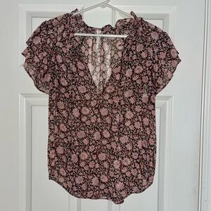 Anthropologie floral top